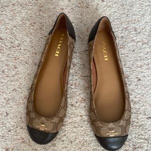 Coach ballet flats